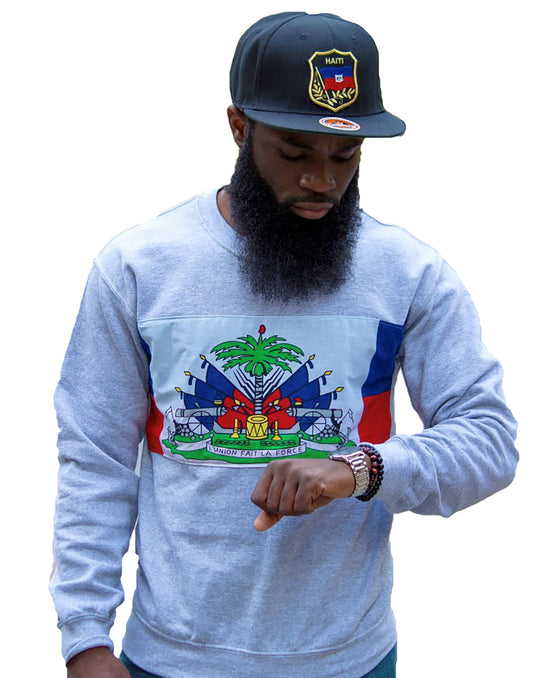 Haiti Flag Sweater
