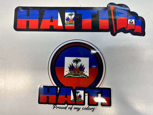 Haiti Car Decal