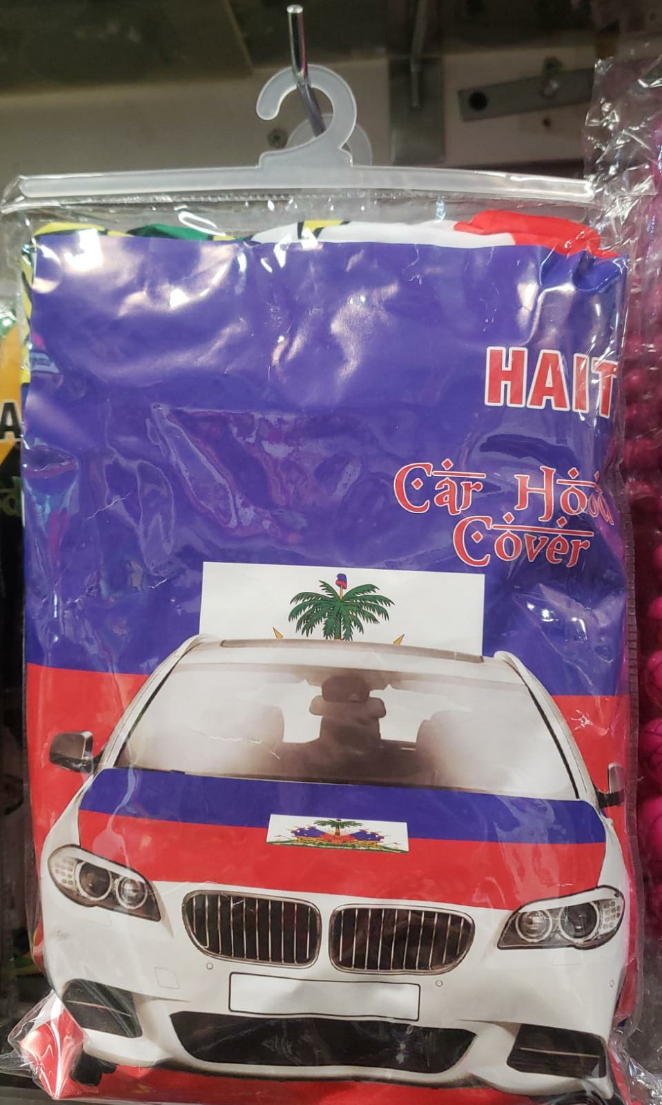 Haiti Car Hood Cover
