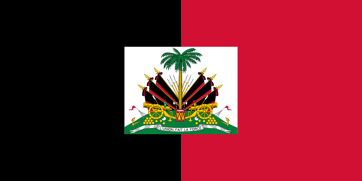 The Red Black Haitian Flag (limited)