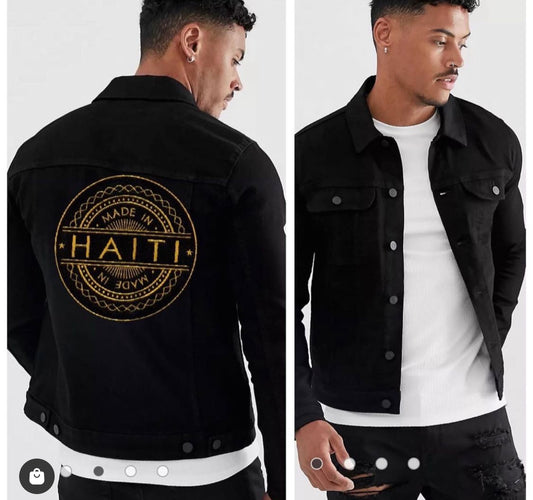 Made in Haiti Jean jacket (Clearance)