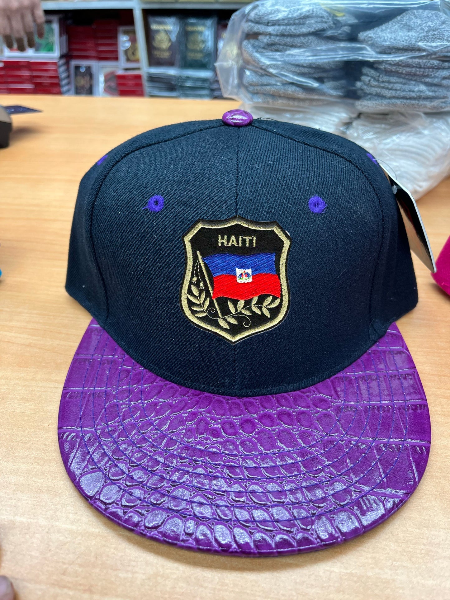 Haiti Snakeskin Hats