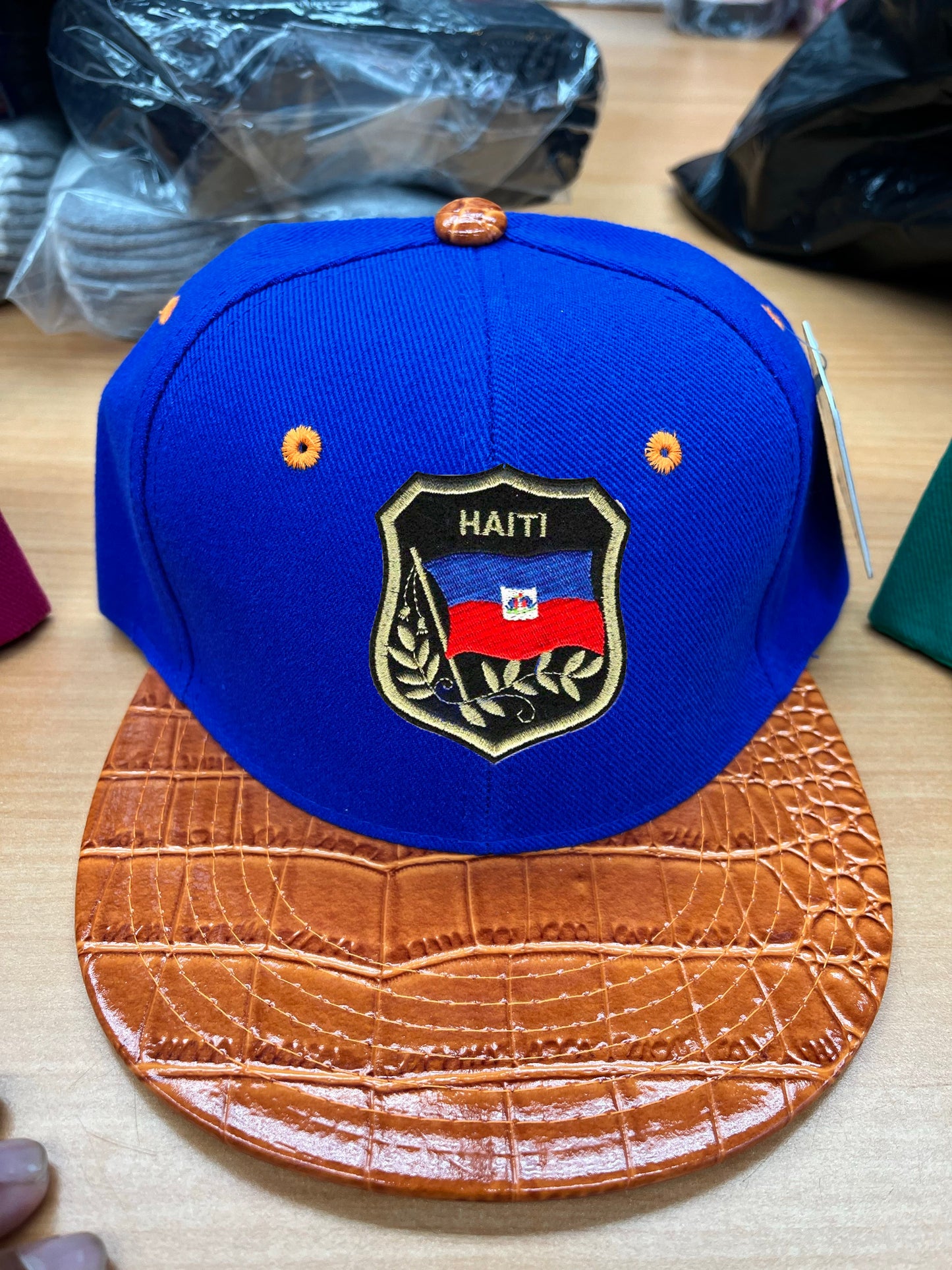 Haiti Snakeskin Hats