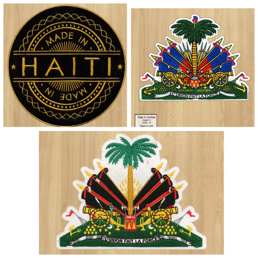 Sew on Haiti Patches