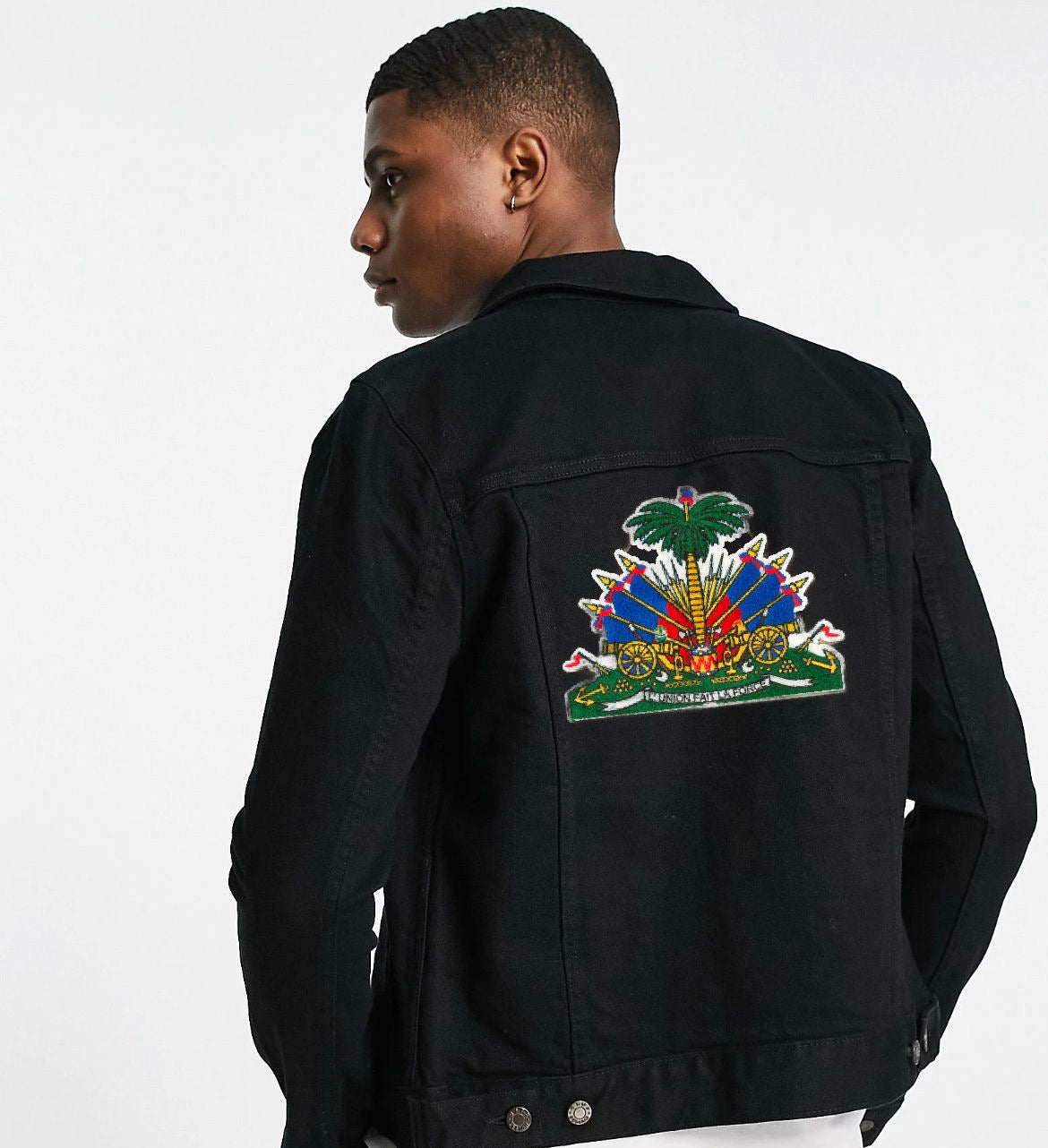 Haiti Coat of Arms Jean jacket
